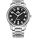 BUREI Classic Homme Montre de Poignet pour Mouvement Japonais à Quartz avec lentille résistante aux Rayures Bande en Acier Inoxydable (Noir)