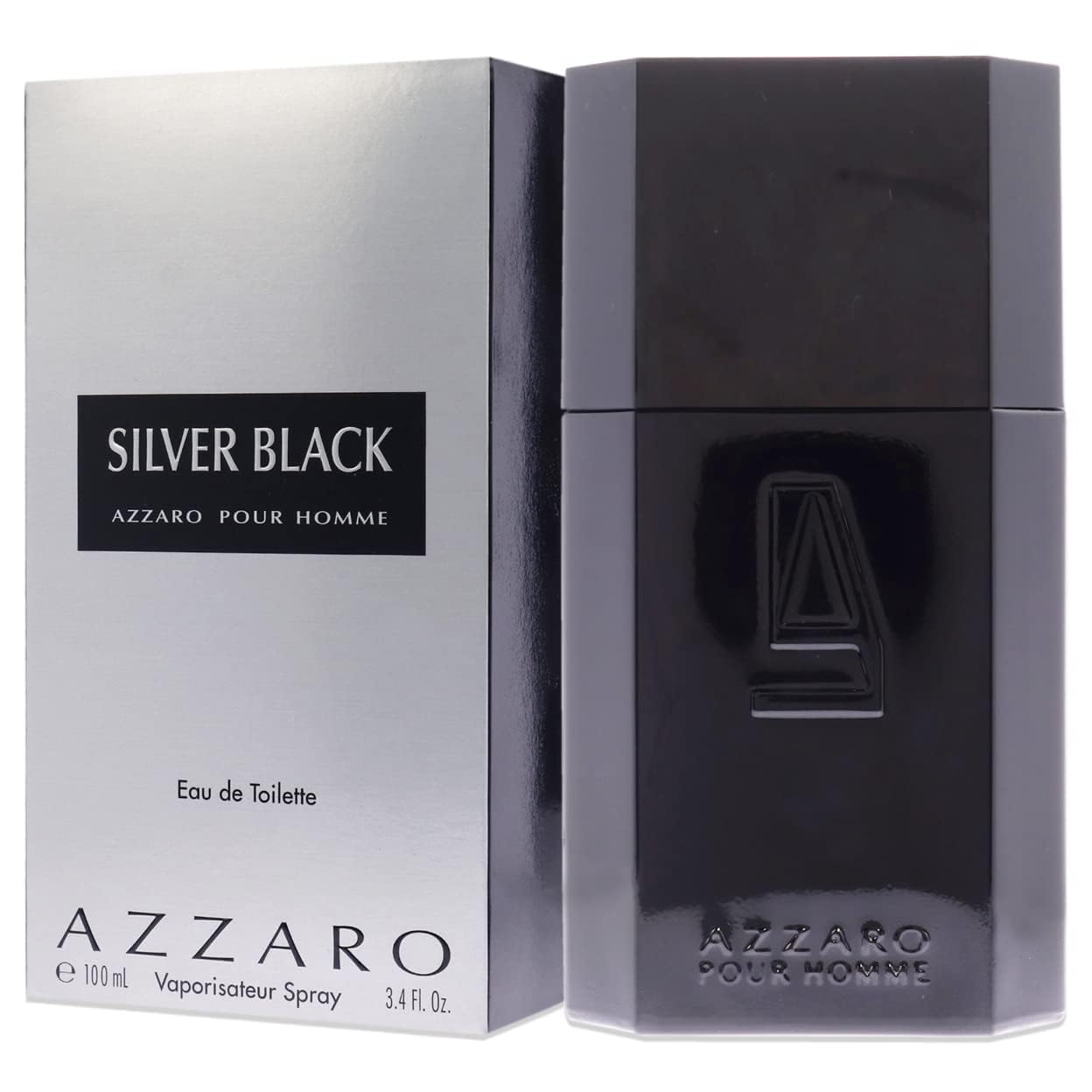 Azzaro zapachowa woda toaletowa Silver Black Pour Homme woda toaletowa Sp 100 ml