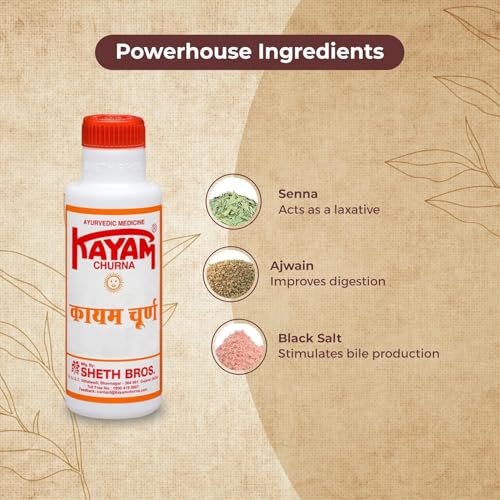 Kayam Poder Kayam Churan, Solution to Constipation, Kayam Churna Powder, Ayurvedic ...