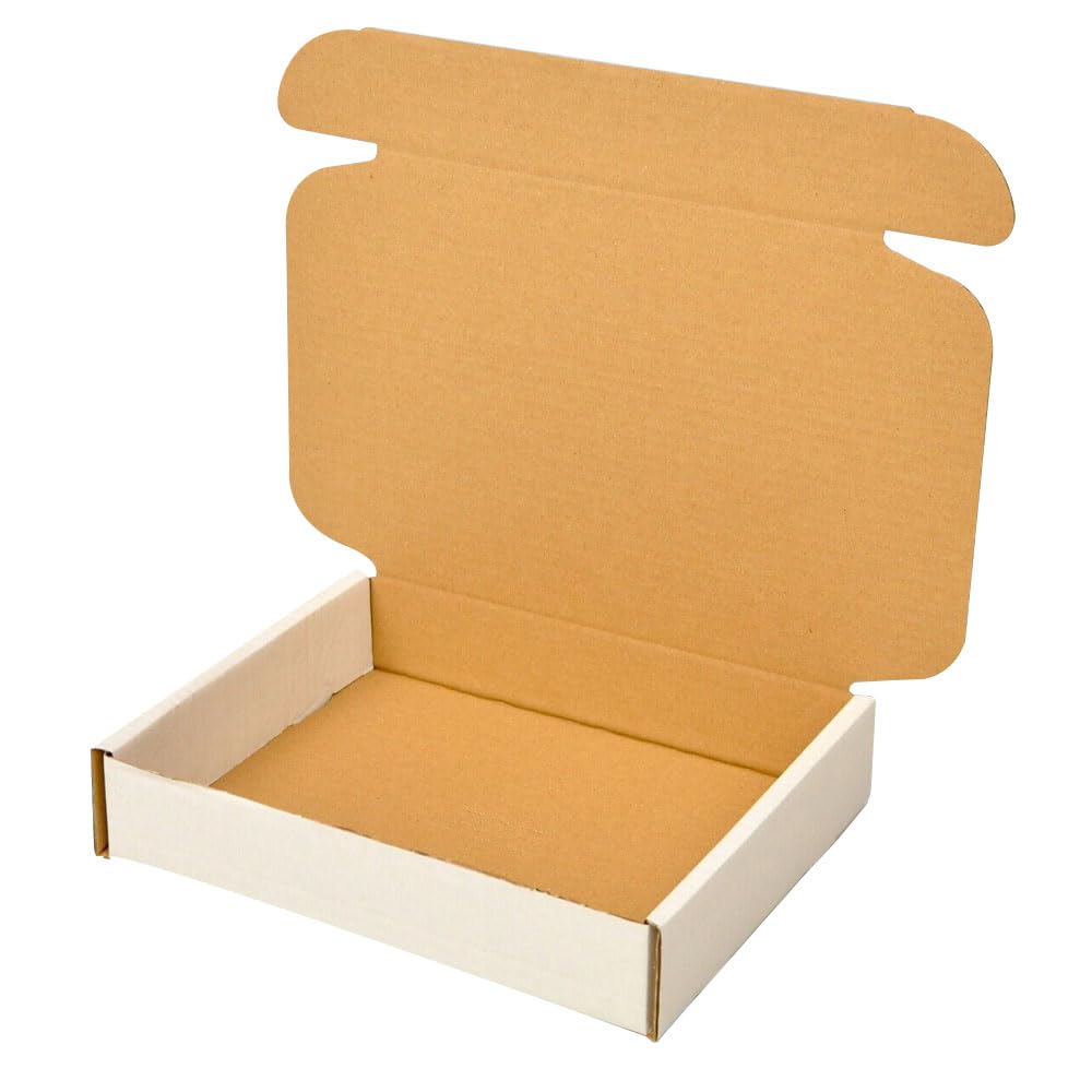 Star And Stripes White (Pack Of 20) Pack Of 20 Cardboard Multi Size Square Kraft Heavy Duty Mailing Carton Wedding Birthday Party Festival Gift Postal Boxes(Giftboxes-20Box-360X280x80mm)