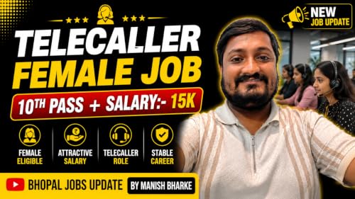 Telecaller | 10th Pass Jobs | Job Vacancy 2026 | Manish Bharke | Bhopal Jobs Update