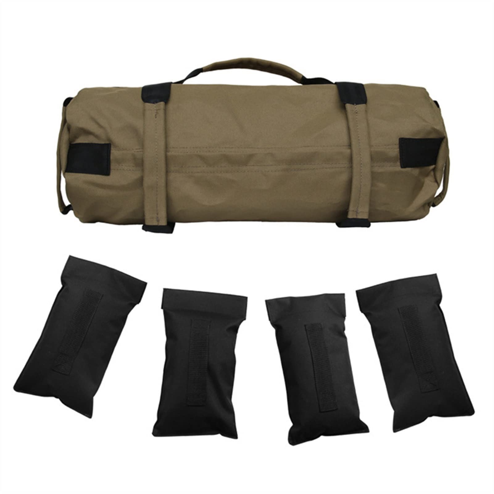 Sac de poids home fitness avec 6 poignées ergonomiques et tissu Oxford ultra résistant heavy duty