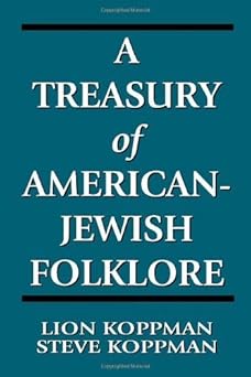 A Treasury of American-Jewish Folklore by Steve Koppman book cover