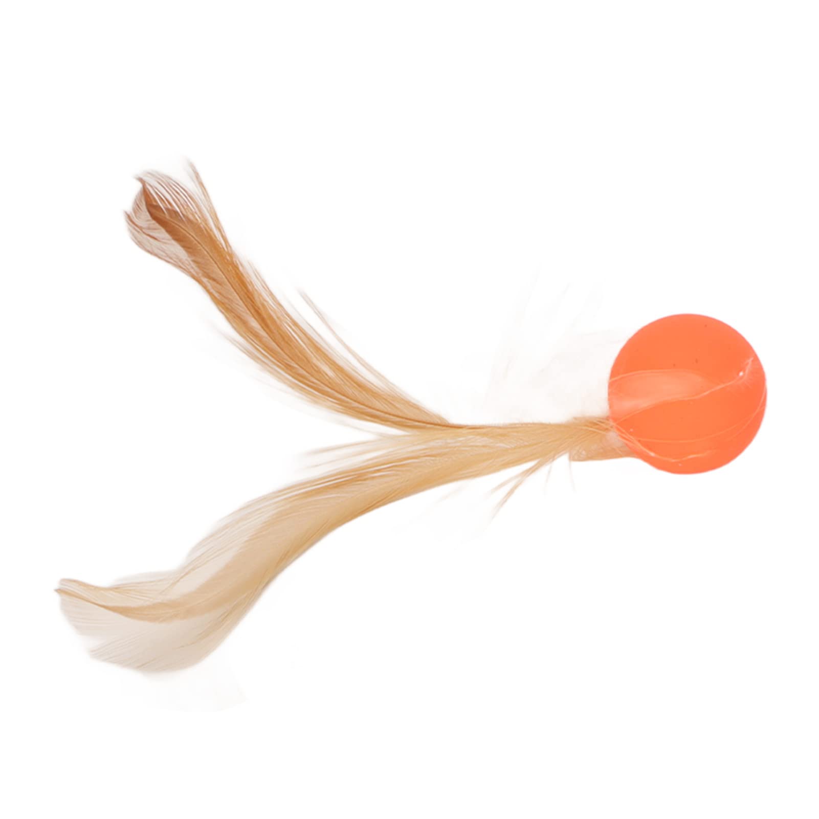 Bola de Teaser de Gato, Bolas de Gato Juguetes Plumas Interactivas de Suave Flexible 3pcs de para Gatitos Gats Perros Pequeños Cachorros Perritos