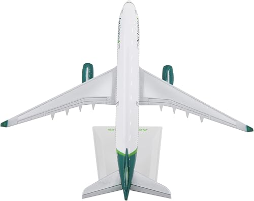 Miniatura 4 de TANG DYNASTY 1400 Air Bus A330-300 Irlanda AER Lingus Metal Avión Modelo Avión Modelo Avión Juguete (Blanco)