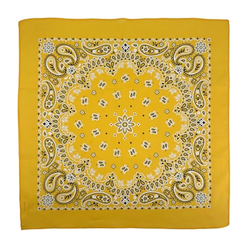Image of Single Pack Bandanas 60s Premium Cotton Soft Thin Handfeel Large Handkerchief for Men and Women