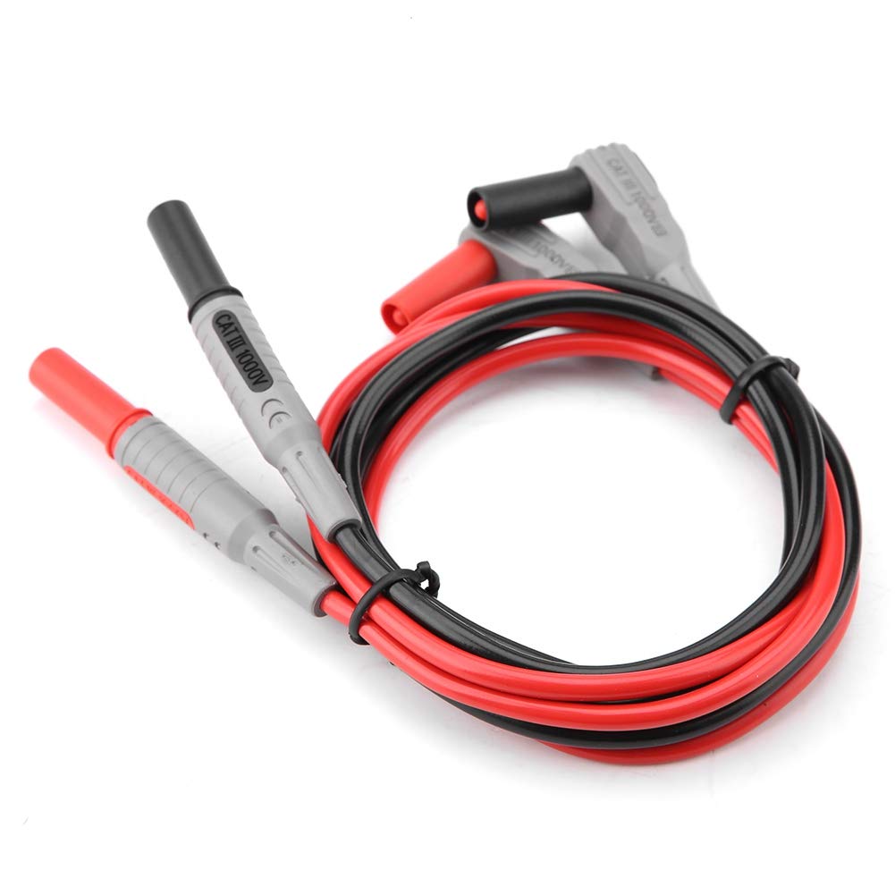 28Pcs Bananenstecker Austauschbarer elektronischer Messleitungssatz mit Multimeter-Messkabel mit Bananenstecker und Krokodilklemme