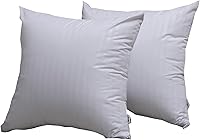 Vista 11 de Kingnex 4 unidades de protectores de almohada impermeables a prueba de plumas con cremallera en el lado largo, tamaño king. Juego de 4 fundas