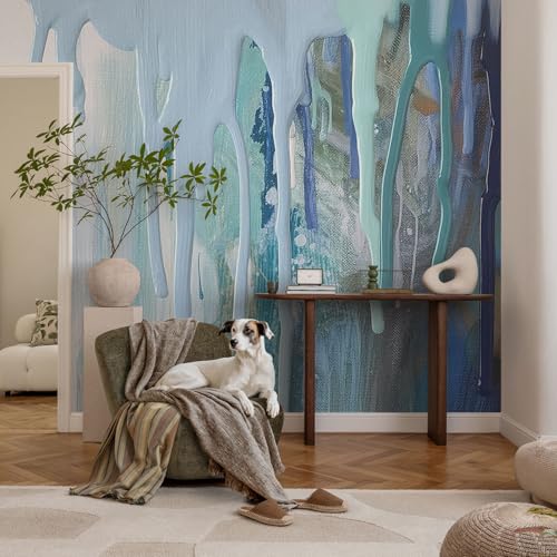 Decoración de pared resistente a manchas con papel autoadhesivo de cascadas 3