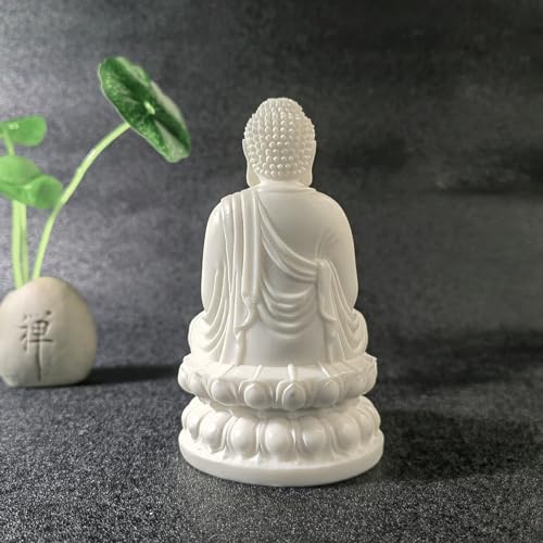 Estatua de Buda Tathagata de Fruta Marfil miniatura 6