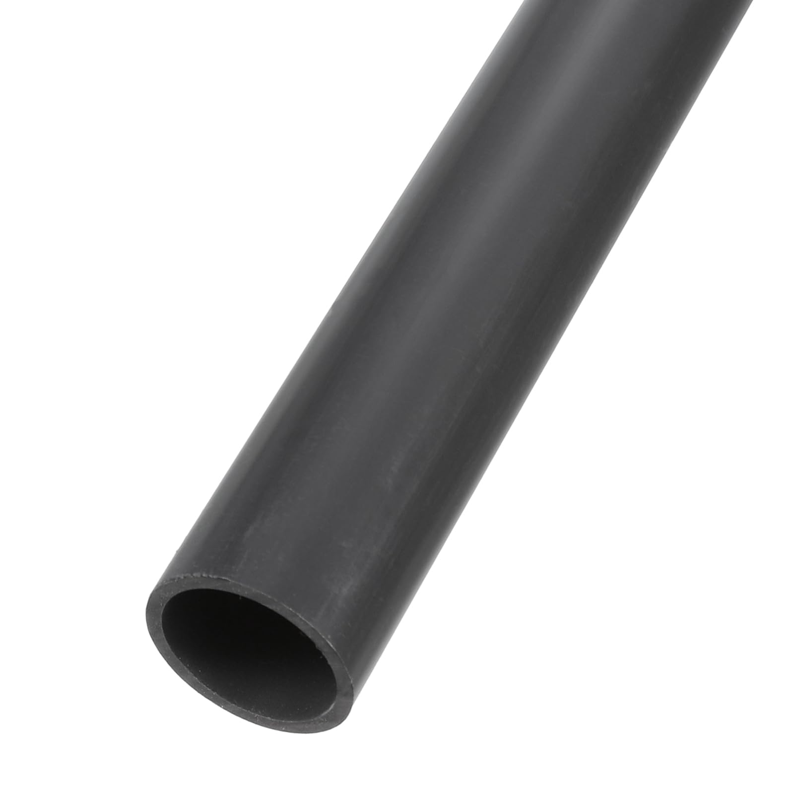 Tuyau en PVC rigide 32mm tube plastique rond drainage plomberie CVC gris foncé