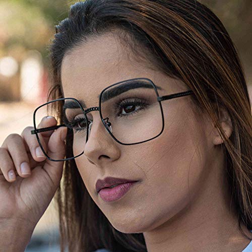 Armação de Óculos para Grau Feminino Hexagonal VE11103