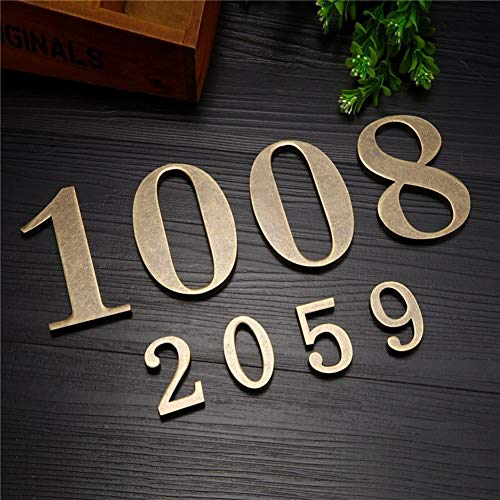Reviews y listado de Placas de número para puertas bronce - solo los mejores. 23 Imagen adicional