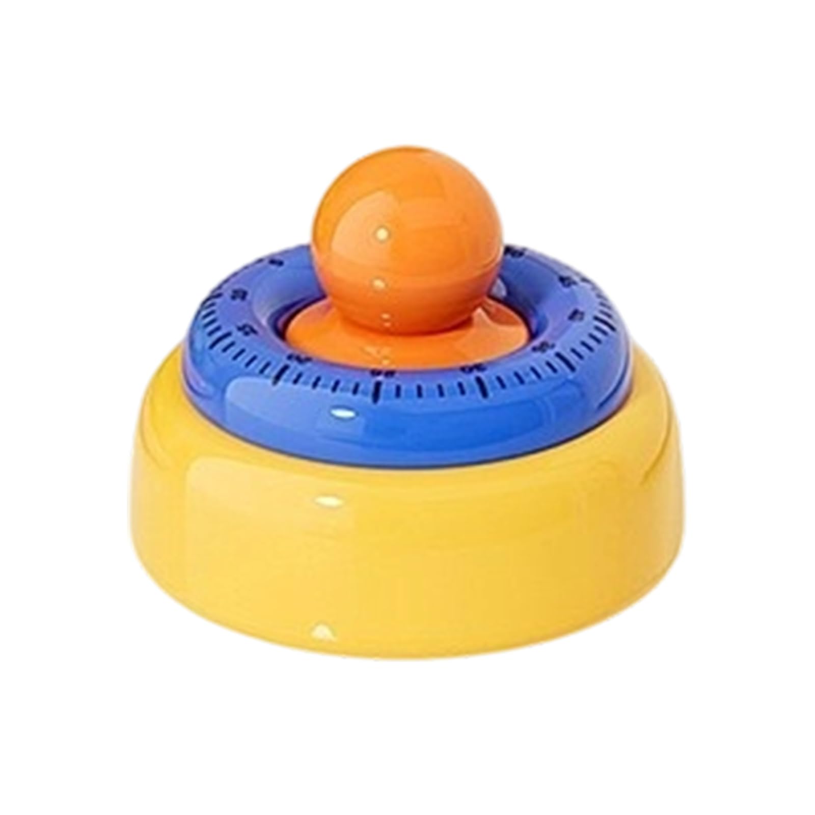 Quiet Mechanical Kitchen Timer with Sturdy ABS Materials and Secure Mounting Quiet Rotary Timer Denial Battery