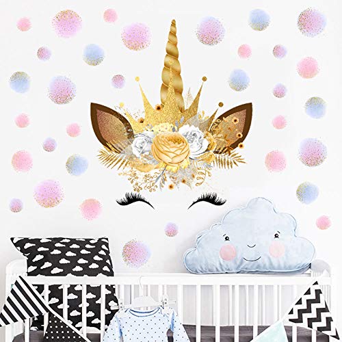 Maydahui 3 Vinilos Decorativos Unicornio 11 pulgadas miniatura 4