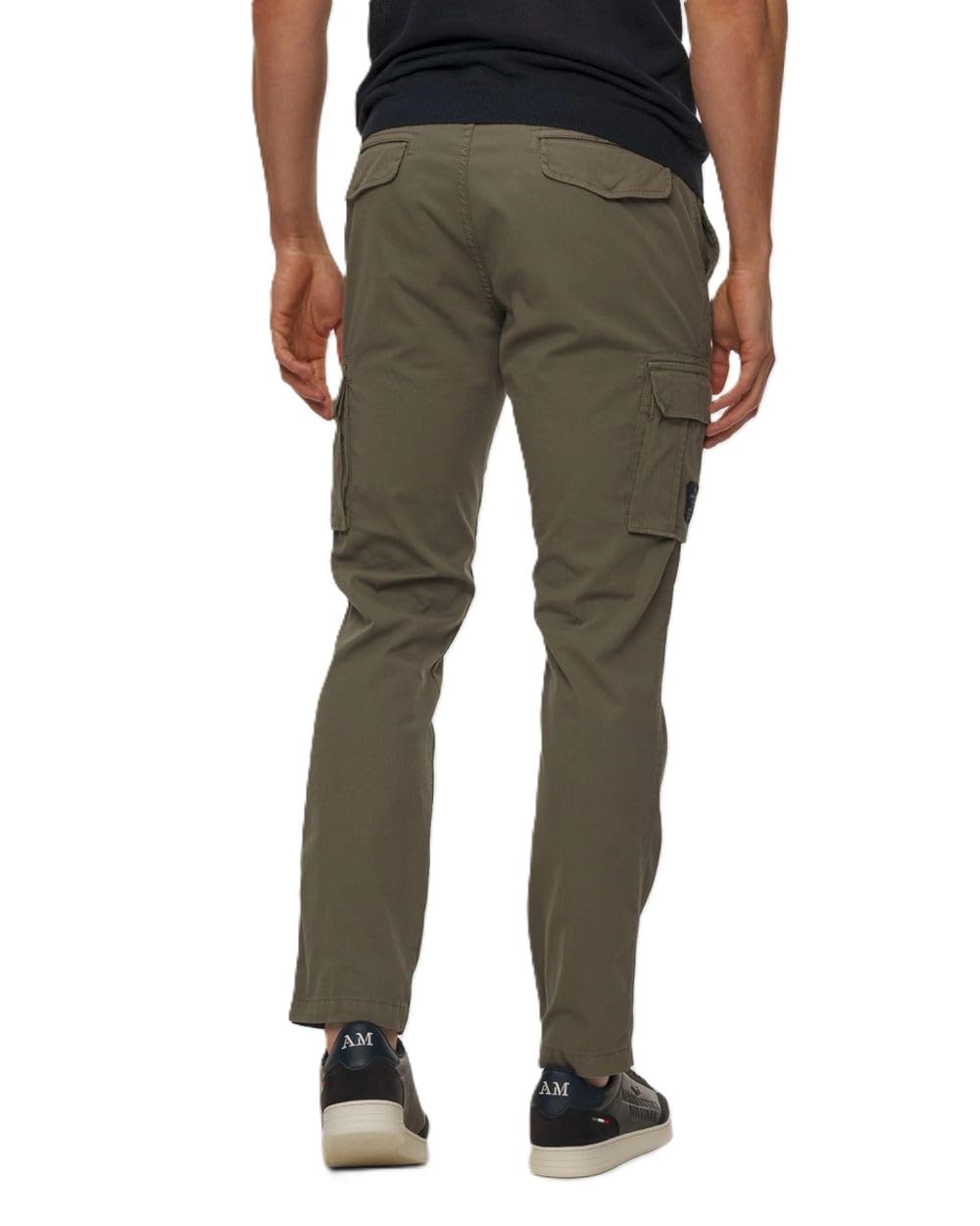 Aeronautica Militare Pantaloni uomo in cotone con tasche cargo 261PA1329UCT02443 8057630684157-60