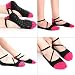JoWebb Calcetines antideslizantes de yoga para mujer, calcetines antideslizantes de pilates para...