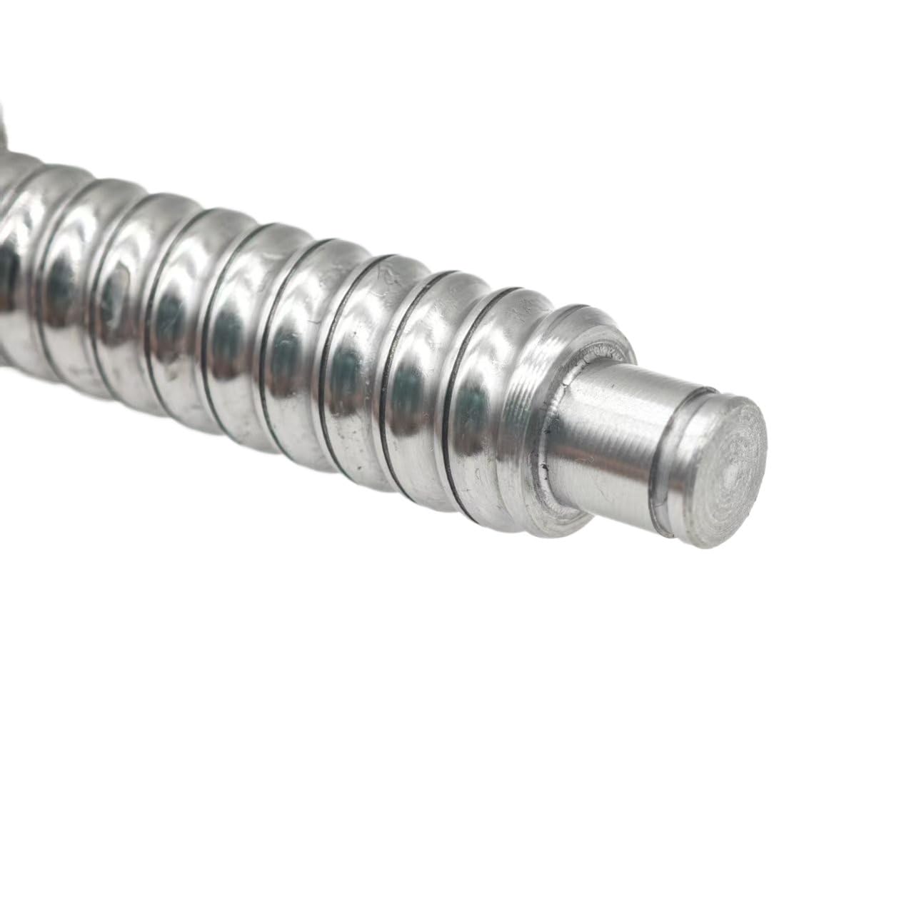 Śruba kulowa SFU1204 klasy C7 z nakrętką kulową 1204-3, średnica 12 mm, nachylenie 4 mm, gwint prawy, BK10 BF10, wykończenie obrobione etapowe podróże (600 mm)