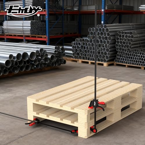 EHDY 50" Bar Clamps for Woodworking 2-Piece, One-Handed Clamp/Spreader, Light-Duty Quick-Change F Clamp with 170 LBS Load Limit, Wood Clamps for Gluing, Carpentry, DIY, and Woodworking by EHDY - Image 6