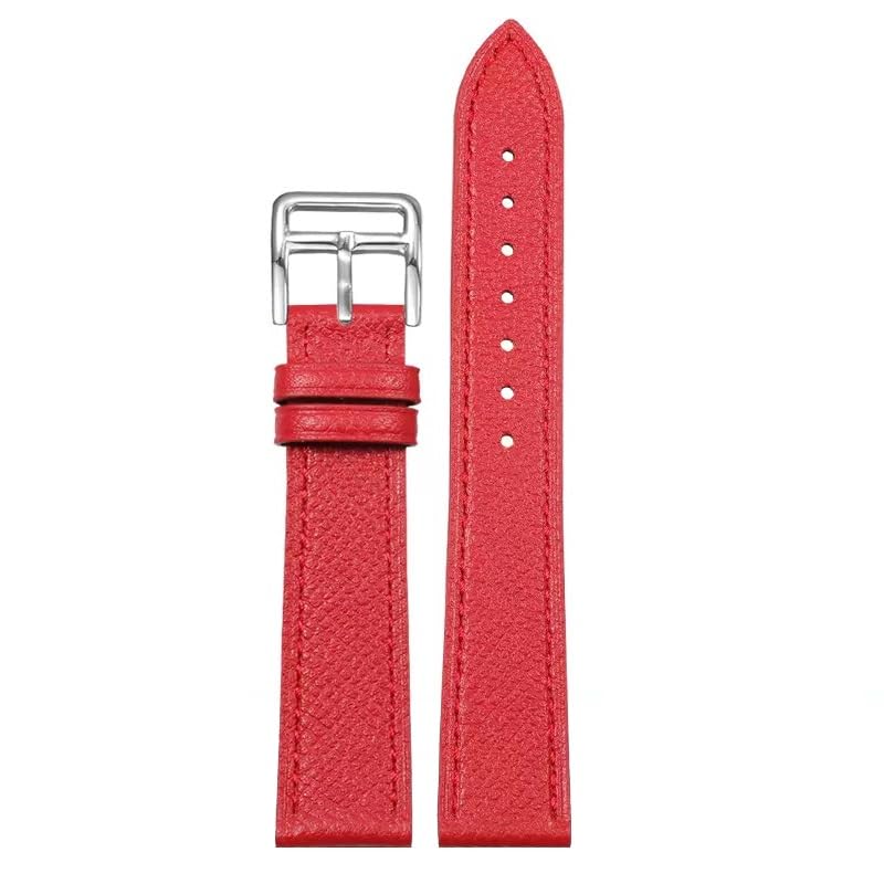 Bracelet de montre en cuir 20mm confortable et souple pour montre connectée