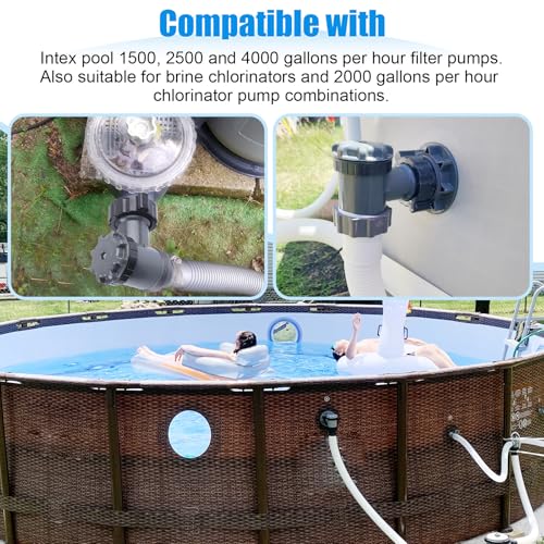 Plunger Valve for Intex Pool, Hose of Plunger Valve Connection Pool ...
