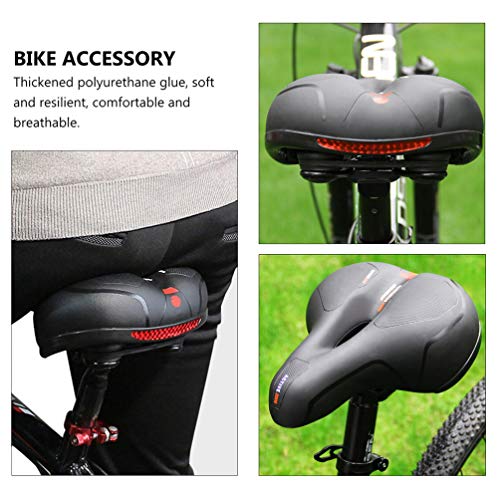 VALICLUD Confortável Assento Da Bicicleta de Exercício Bicicleta Assento Da Bicicleta Capa de Almofa