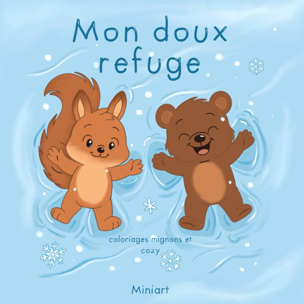 Mon doux refuge: Coloriages mignons et cozy