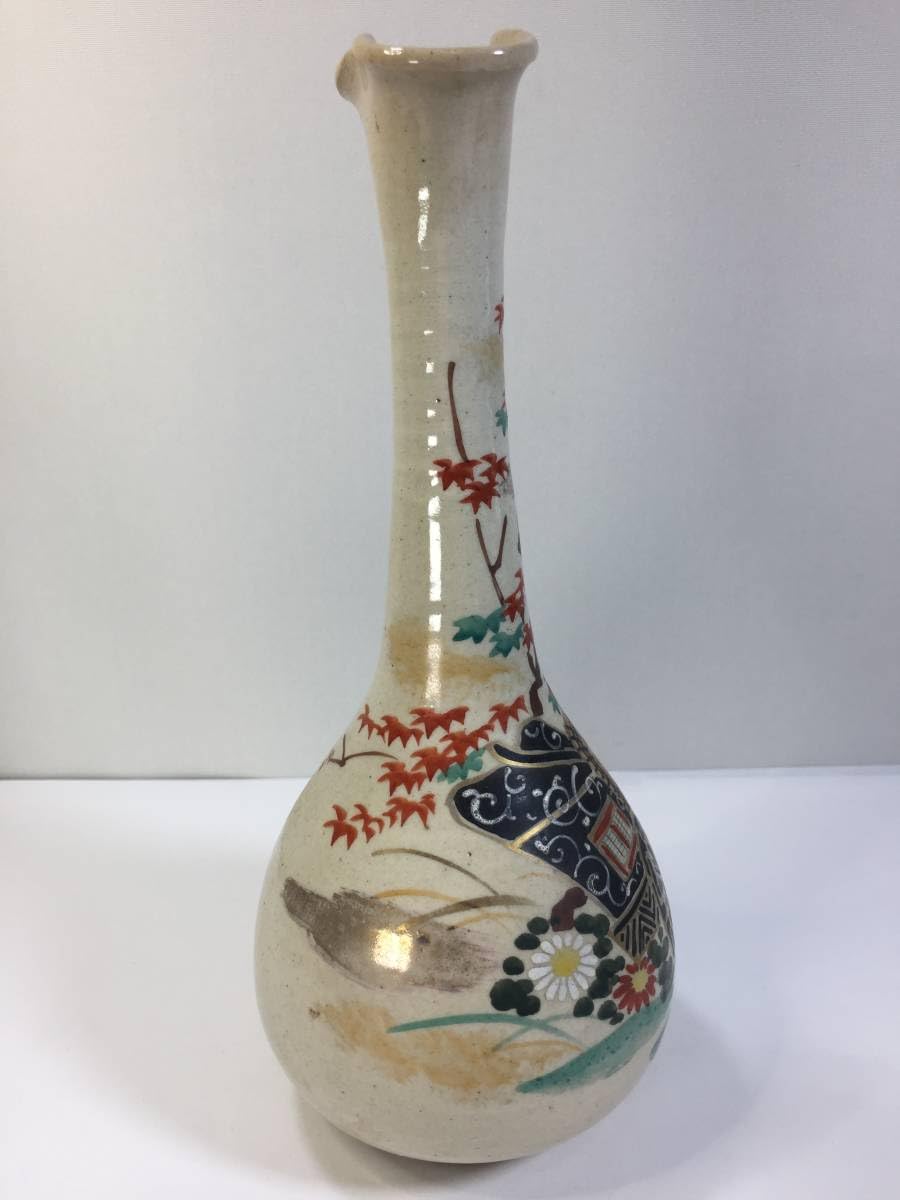【収集品】壷　花瓶　陶器　焼物　1606 Amazon.co.jp: 田寿官 花瓶 壷 陶器 一輪挿し 陶器 焼き物 牛車