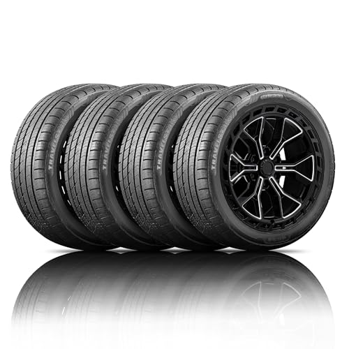 Set of 4 Travelstar UN33 215/55R17 94V All-Season High Performance Passenger Tire 215/55/17 - Includes Road Hazard Warranty (Tire Only)