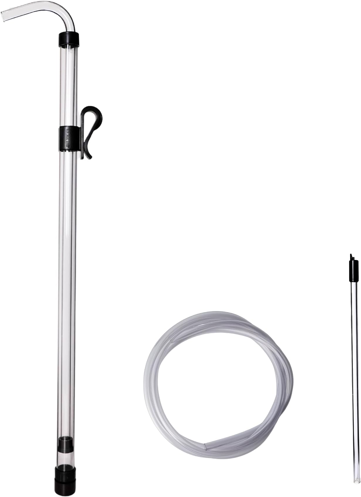 FastRack Regular, Auto Siphon Clamp, 3/8" Gravity Bottle Filler and 6.5' Hose, Clear