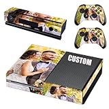 Custom Vinyl Skin Sticker Decal Cover for Xbox One Console and Controllers with Your Own Personalized Photos or Game Screenshots