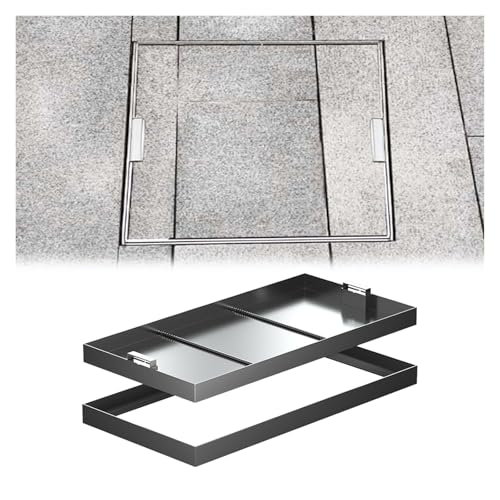 Tapas para tanques sépticos de acero inoxidable de 19.7 pulgadas para uso residencial 2