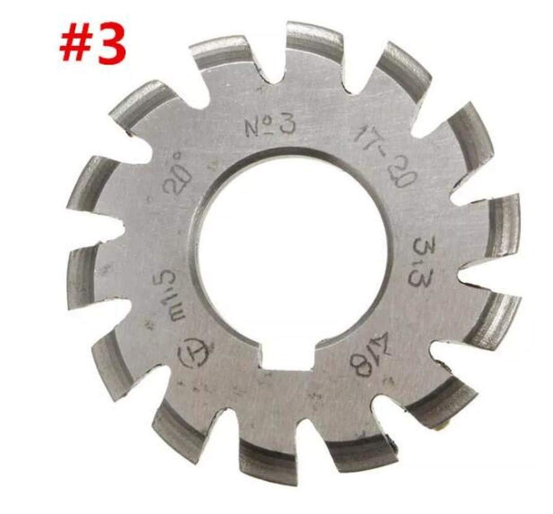 SUCAN Modul 1.5 PA20 Bore 22mm # 1-8 HSS Evolventenverzahnung Fräser