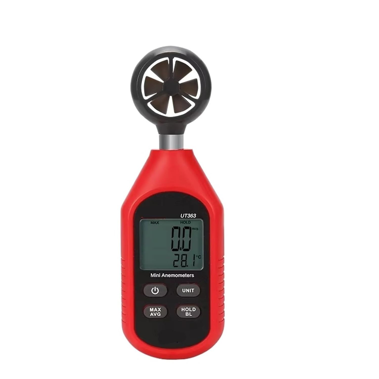 Handheld Anemometer Digital LCD Temperature Tester UT363 UT363BT(UT363)