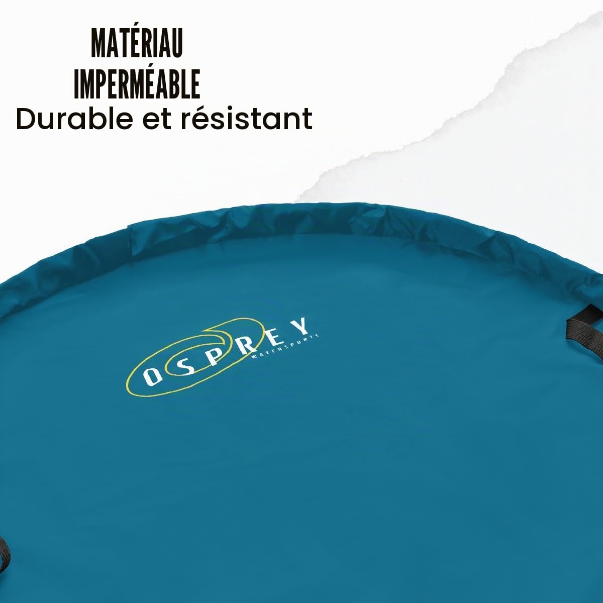 Osprey | Tapis à Langer imperméable pour Combinaison de plongée, Sac à Langer d'extérieur Portable, Pliable et résistant à l'eau, Sac de Voyage, Bleu Sarcelle, Taille Unique