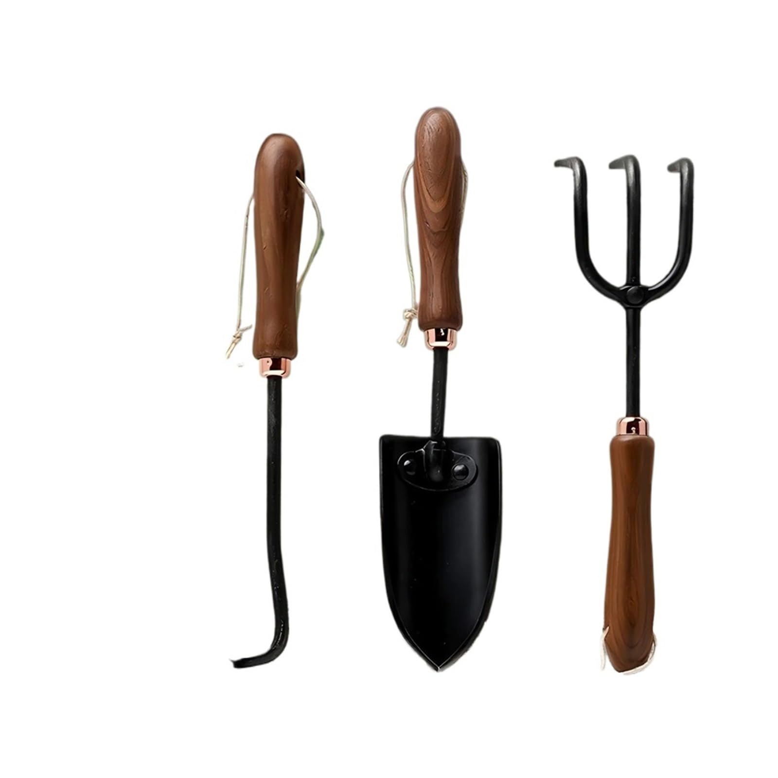 Générique 1/3 pièces, Ensemble d'outils de Jardinage, râteau à Fleurs, Pelle Plage, Sol, Plante Culture Domestique, pin, Outils Jardin
