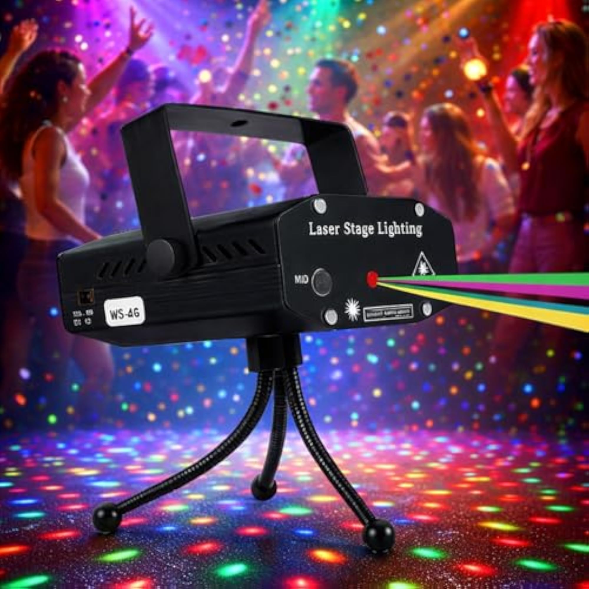 Mini Laser 6 DOT Light Projector