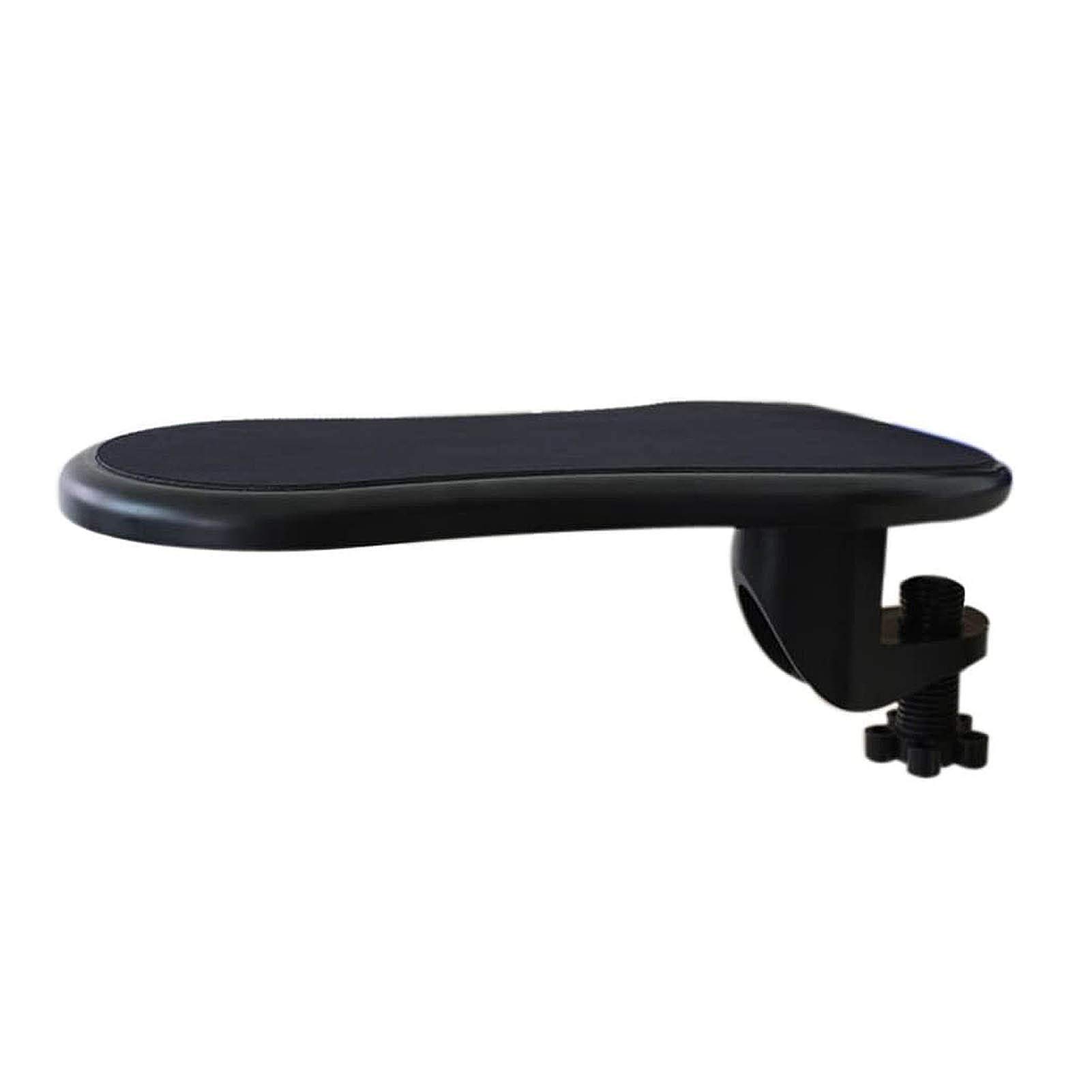 Reposabrazos ergonómico Ajustable para Ordenador, Alfombrilla giratoria para ratón, Soporte para reposamuñecas para Escritorio o Silla