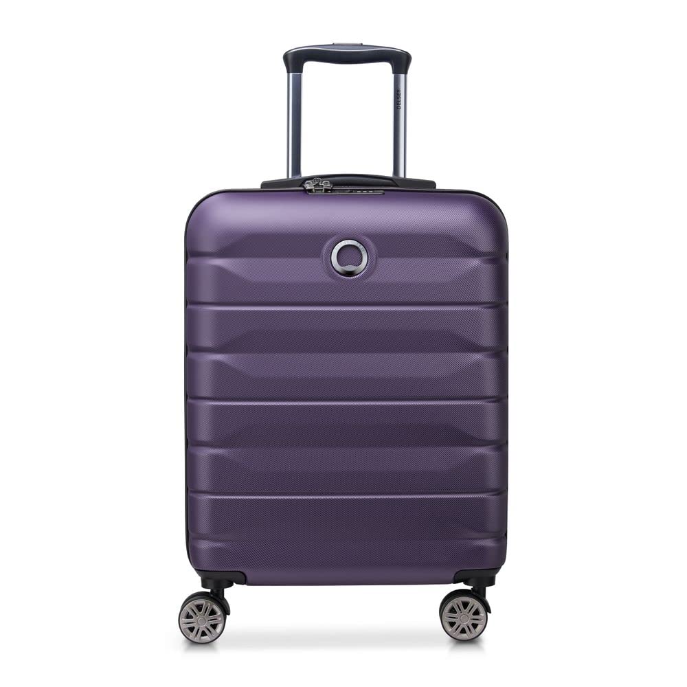 Air Armour 4-Wheel Cabin Trolley Slim Line 55 cm, Purple - 08 (Purple), 55 cm