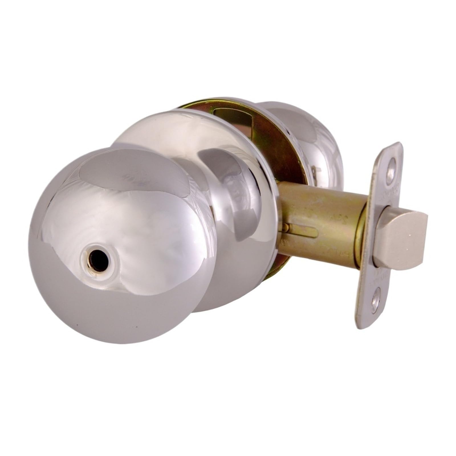 Poignée de porte double verrouillage réversible en chrome brillant anti-corrosion