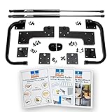 Full Size DIY Murphy Bed Hardware Kit – Horizontal Wall Bed for Space-Saving - Budget-Friendly DIY Setup -Made in USA -Hide Away Design with Full Murphy Bed Hardware - Bed Lift Mechanism - Pull Down
