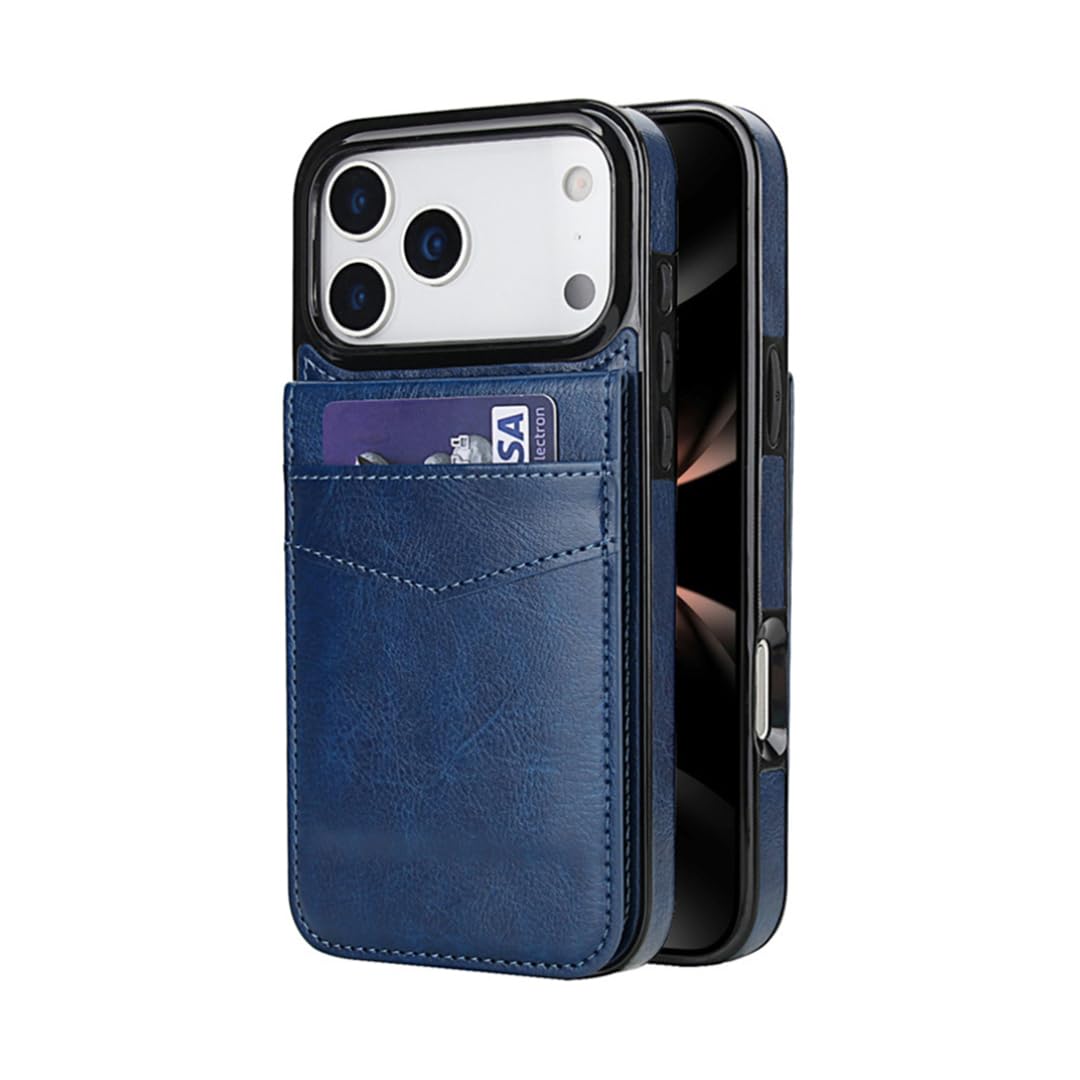 Amazon.co.jp: RNOZX iPhone 12 Pro用高級レザーバックケース、カード