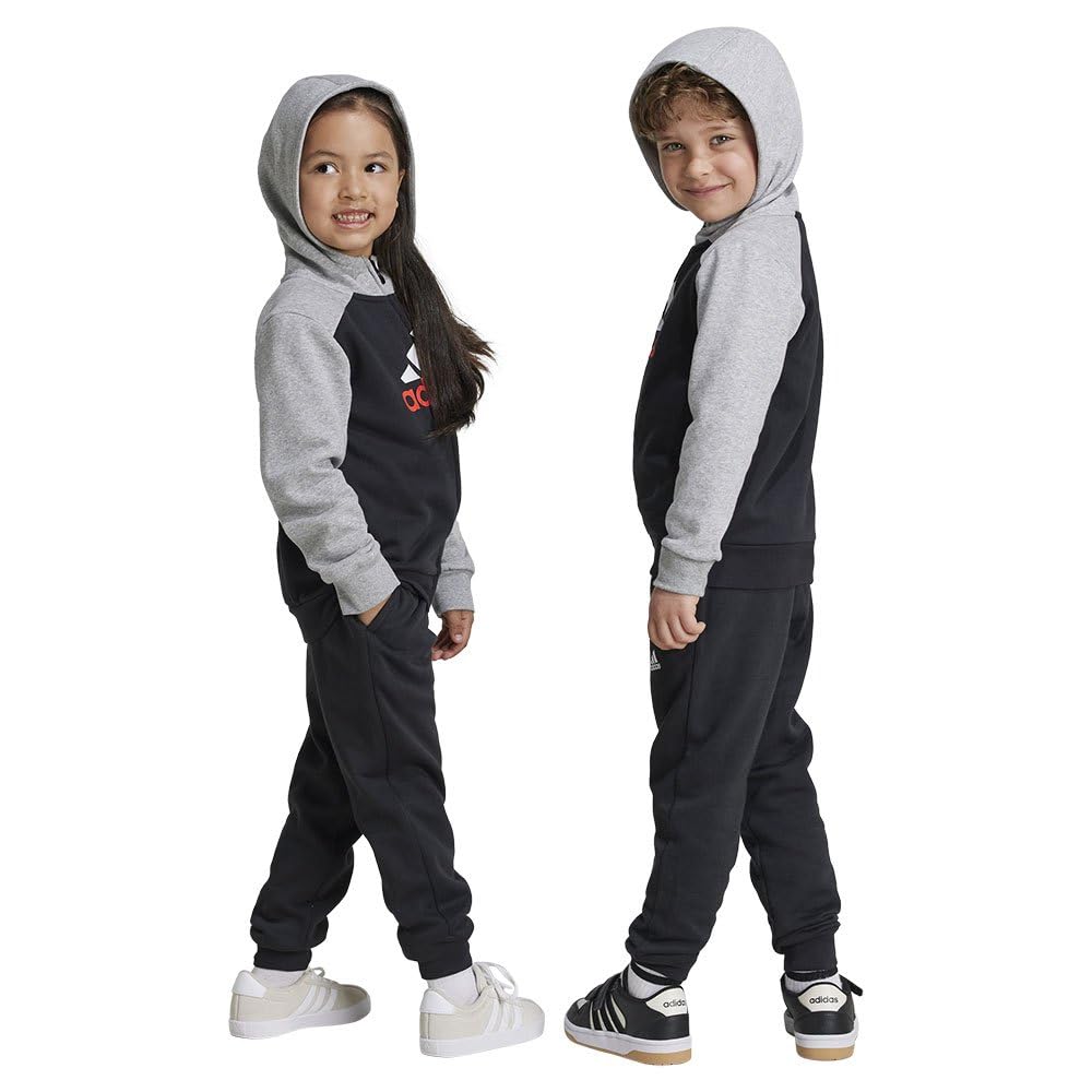 adidas Essentials Big Logo Fleece Tracksuit 5-6 Years