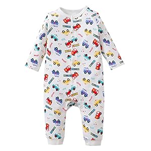 Baby Nest Baby Clothes Boys Long Sleeve Coverall Newborn Baby Long Sleeve Romper Cotton 66 73 80 90