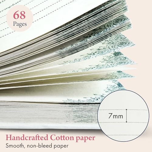 Image of 60-Day Guided Journal - Undated Wellness & Gratitude Planner - Daily Reflection Prompts, Habit Tracker, Mood Tracker - A5 Hardcover, 130 GSM Paper - A Thoughtful Gift for Mindful Living (Peach)