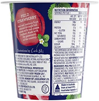 Dairy Farmers Yoghurt, Strawberry, 150g - Chilled 1