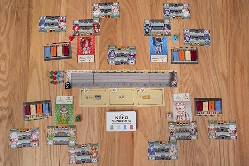 Neko Syndicate Juego de Mesa Estratégico para 1-4 jugadores miniatura 3