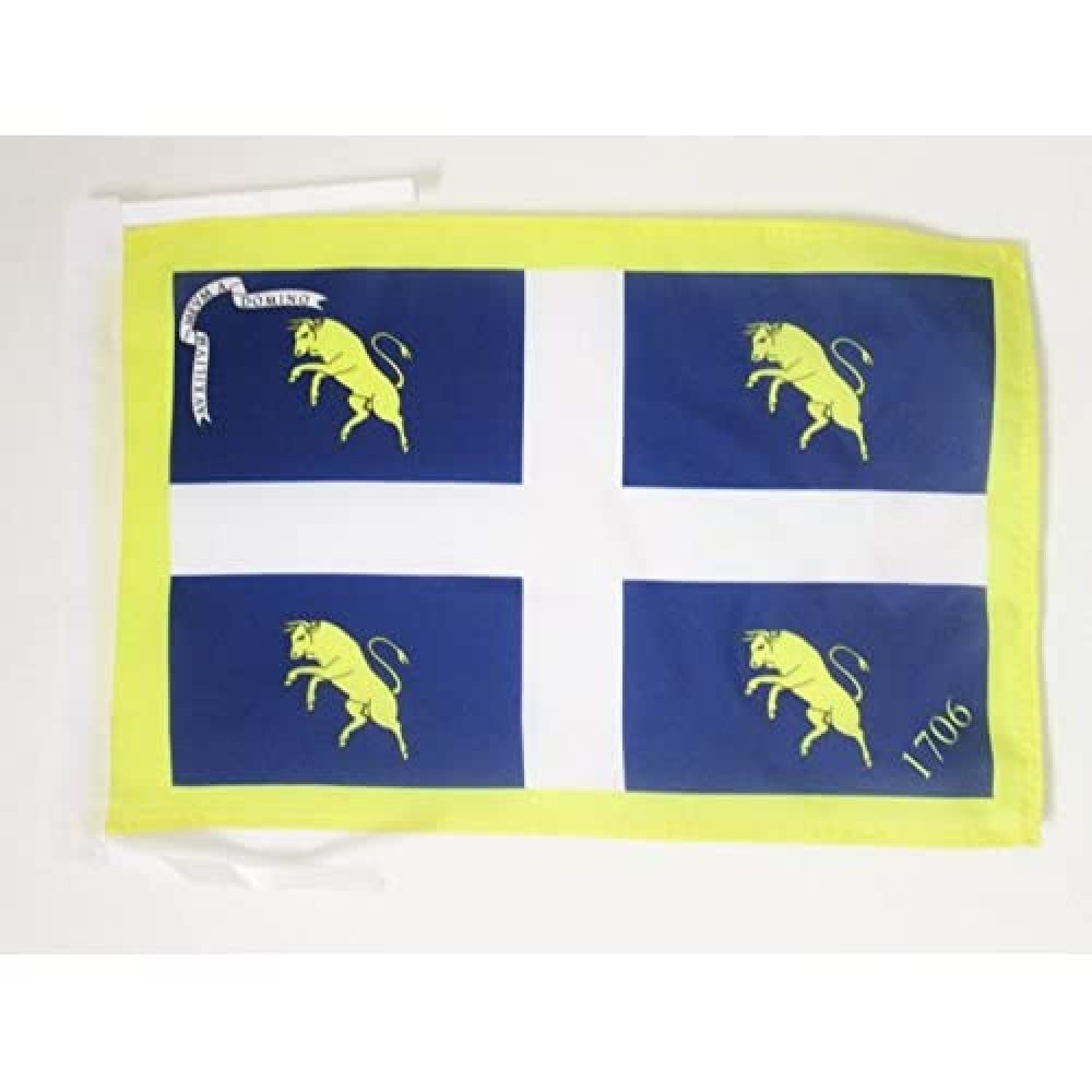 Iran Old Persia Flag 18'' x 12'' cords - Persian SMALL flags 30 x 45cm - Banner 18x12 in - AZ FLAG — view 954