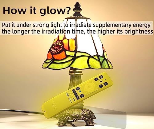 Image of Oboe Silicone Remote Cover Compatible with Acer AR2851 TV I /H /W /XL Series Remote - Protective Case with Loop (Glow in Dark Green) [Remote NOT Included]