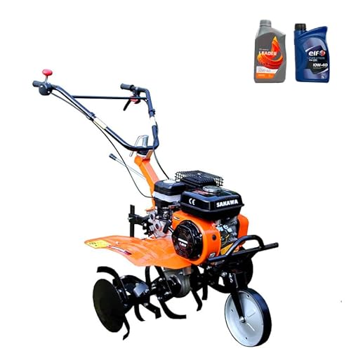 SAKAWA Motozappa 1G72 avviamento Manuale 7.5 CV 3 velocità + Kit Olio